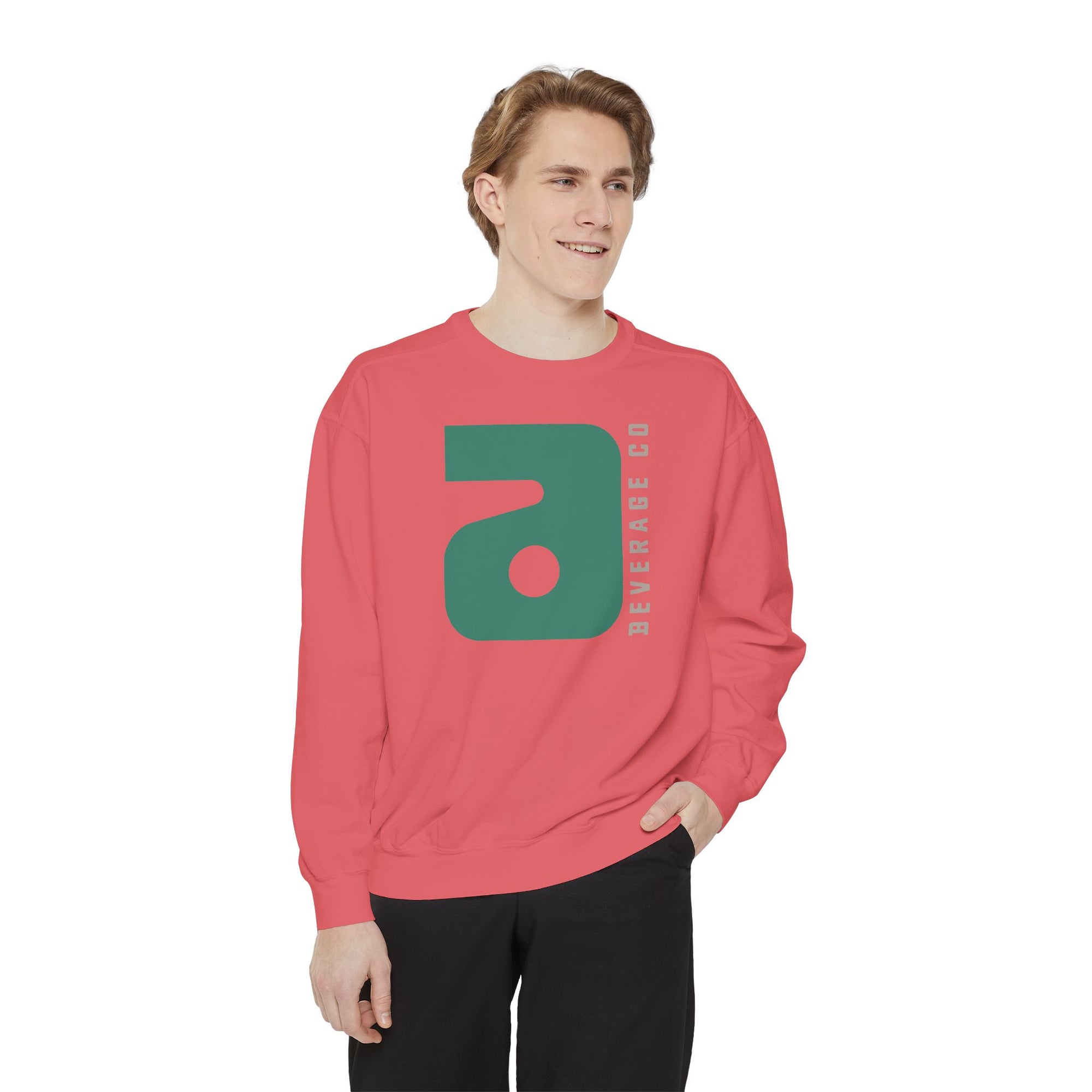 Trendy Unisex Garment-Dyed Sweatshirt - Beverage Co Design