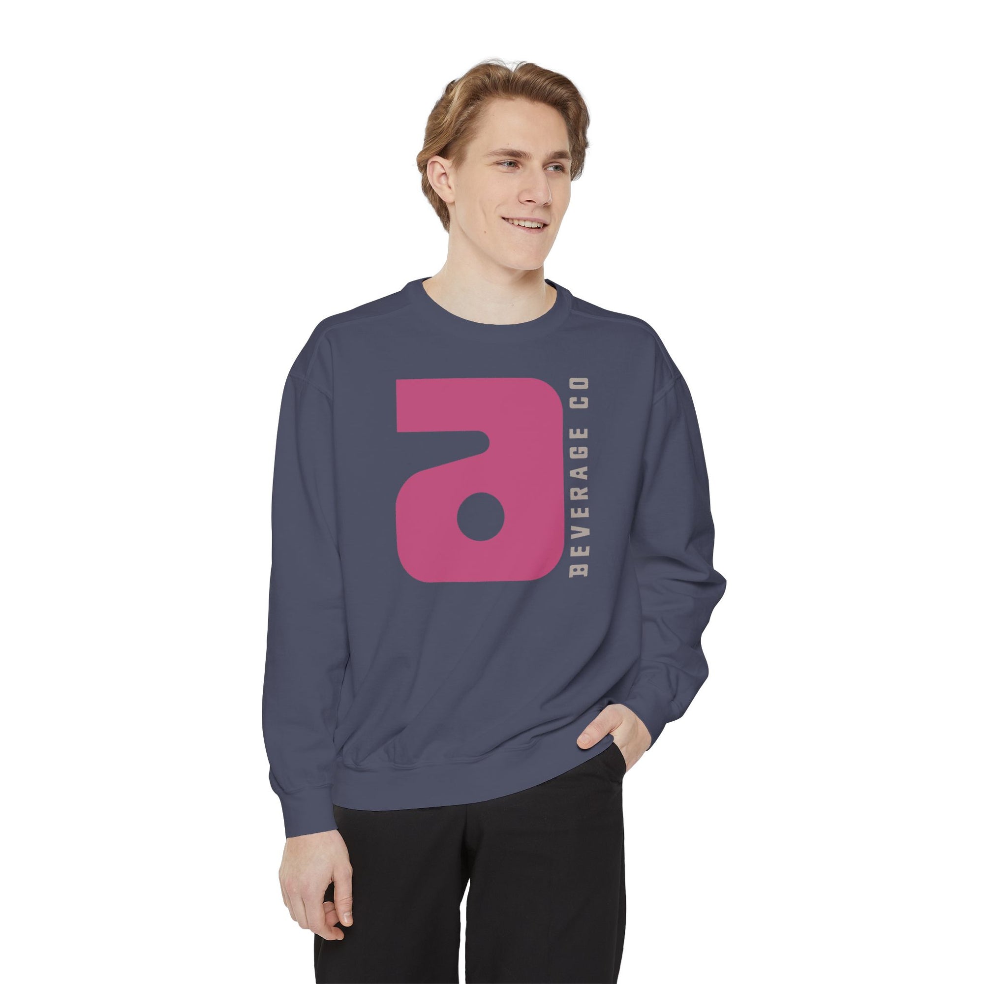 Trendy Unisex Garment-Dyed Sweatshirt - Beverage Co Design