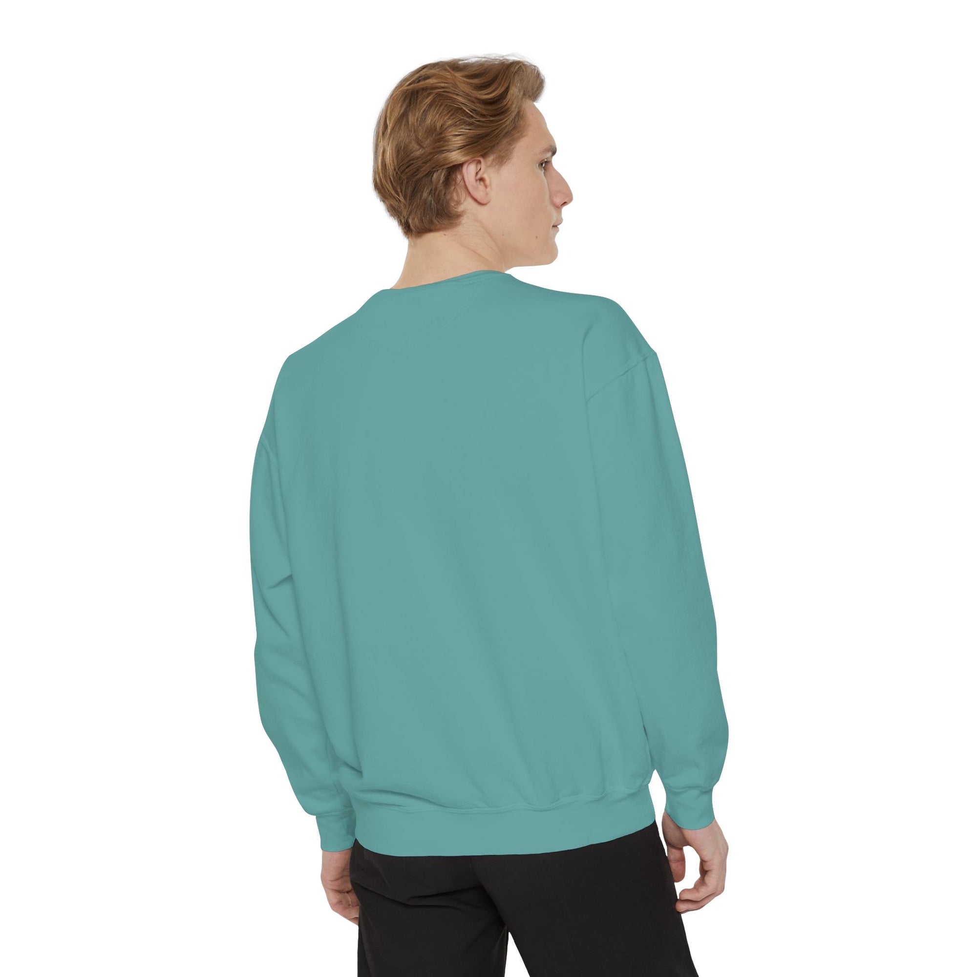 Trendy Unisex Garment-Dyed Sweatshirt - Beverage Co Design
