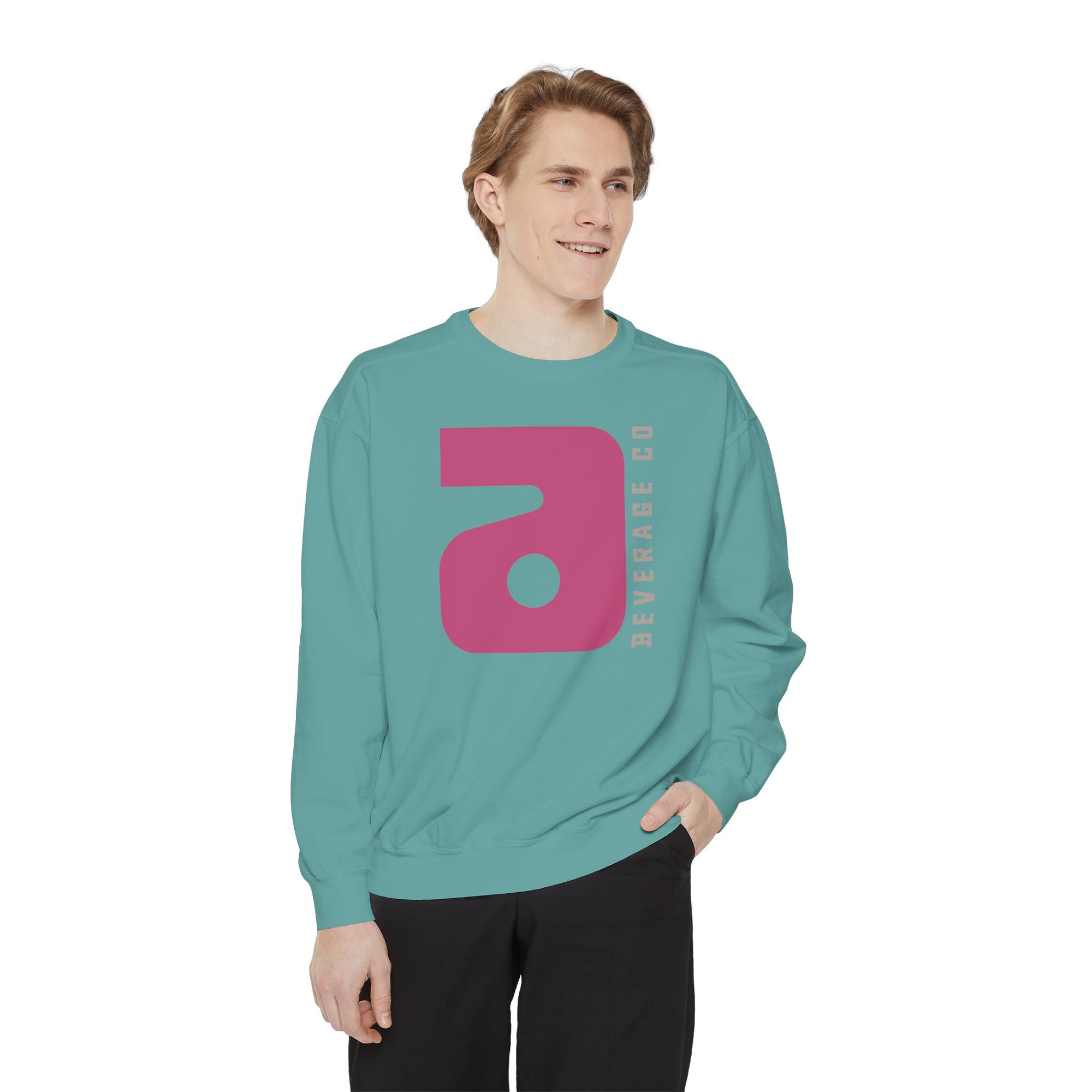 Trendy Unisex Garment-Dyed Sweatshirt - Beverage Co Design